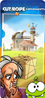 Скриншот приложения Cut the Rope: Experiments GOLD - №2