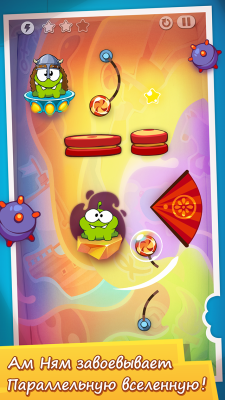 Скриншот приложения Cut the Rope: Time Travel - №1