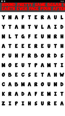 Скриншот приложения Word Search от Light apps - №2