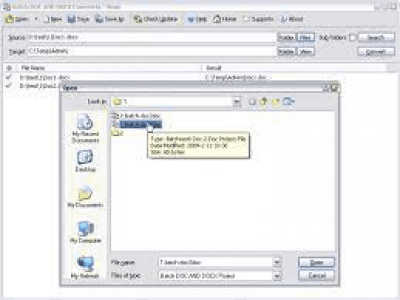 Скриншот приложения Batch Docx Converter - №2
