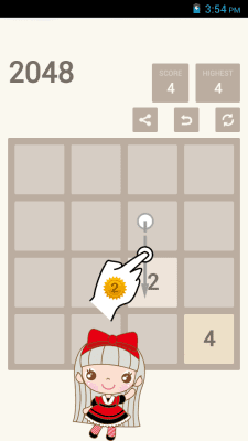 Скриншот приложения 2048 - №2