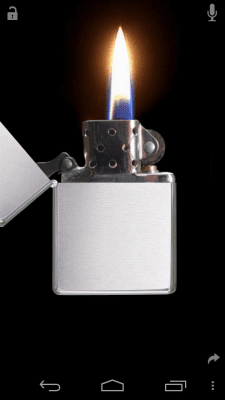 Скриншот приложения Virtual Zippo Lighter - №2