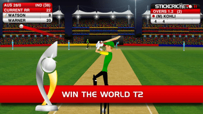 Скриншот приложения Stick Cricket - №2