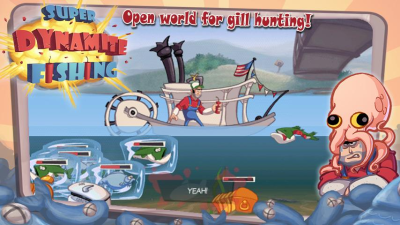 Скриншот приложения Super Dynamite Fishing - №2
