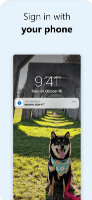 Скриншот приложения Microsoft Authenticator - №2