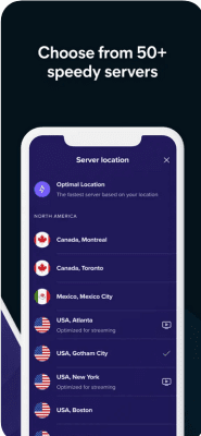 Скриншот приложения Avast SecureLine VPN Proxy - №2