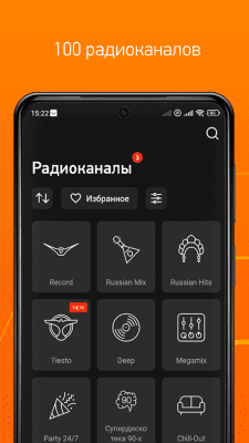 Скриншот приложения Record Dance Radio - №1