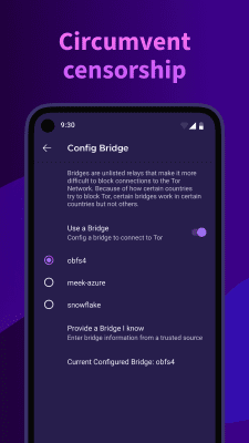 Скриншот приложения Tor Browser - №2