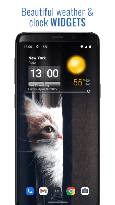 Скриншот приложения 3D Sense Clock & Weather - №2