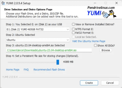 Скриншот приложения YUMI – Multiboot USB Creator - №1