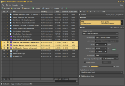 Скриншот приложения Free WebM to MP3 Converter - №2