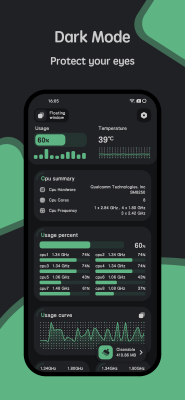 Скриншот приложения CPU Monitor - temperature - №2