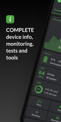 Скриншот приложения DevCheck Device & System Info - №1