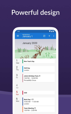 Скриншот приложения DigiCal Calendar Agenda - №2
