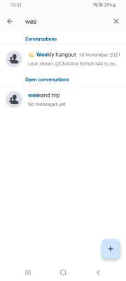 Скриншот приложения Nextcloud Talk - №2