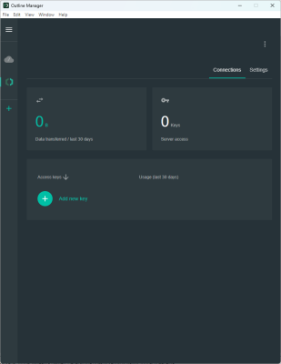 Скриншот приложения Outline Manager - №1