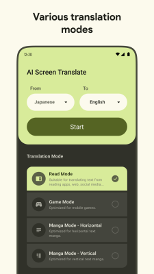 Скриншот приложения AI Screen Instant Translate - №1