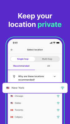 Скриншот приложения Mozilla VPN - №2