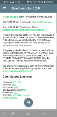 Скриншот приложения Shadowsocks - №1