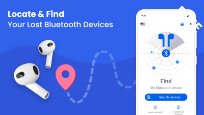 Скриншот приложения Find My Bluetooth Device - №1