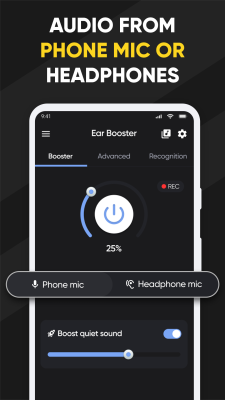 Скриншот приложения Loud Headphones Volume Booster - №2