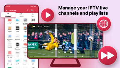 Скриншот приложения IPTV PLAYER - №1