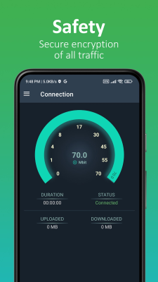 Скриншот приложения Nomad VPN - №1