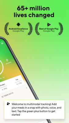 Скриншот приложения Lifesum: планировщик питания и простые рецепты - №2