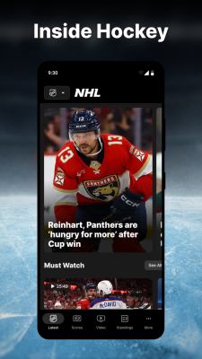 Скриншот приложения NHL - №1