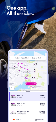 Скриншот приложения Lyft - №1