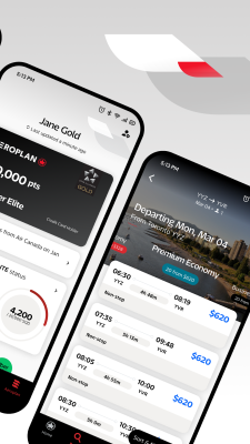 Скриншот приложения Air Canada - №2