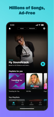 Скриншот приложения Amazon Music - №2