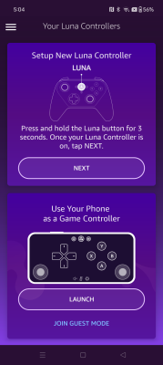 Скриншот приложения Luna Controller - №2