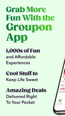 Скриншот приложения Groupon - №1