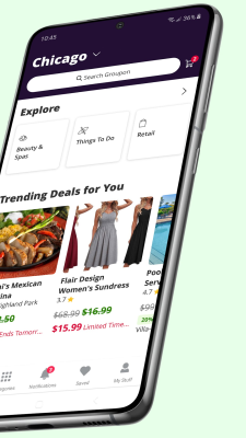 Скриншот приложения Groupon - №2