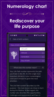 Скриншот приложения Numerology Rediscover Yourself - №2