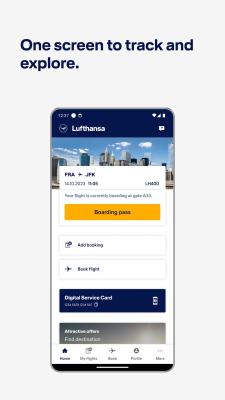 Скриншот приложения Lufthansa - №2