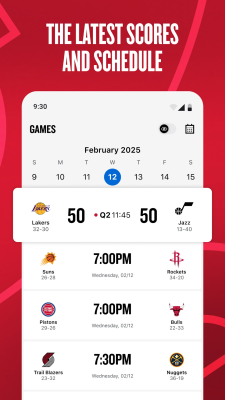 Скриншот приложения NBA: Live Games & Scores - №2