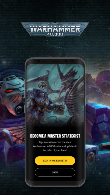 Скриншот приложения Warhammer 40,000: The App - №1