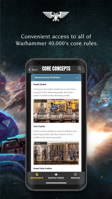 Скриншот приложения Warhammer 40,000: The App - №2