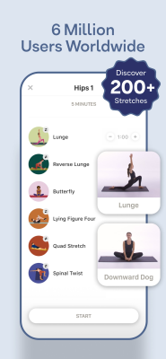 Скриншот приложения Bend: Stretching & Flexibility - №2