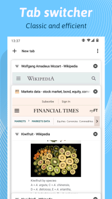 Скриншот приложения Kiwi Browser - №2