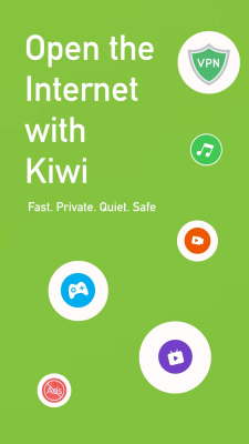 Скриншот приложения Kiwi VPN & Private Browser - №1
