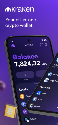 Скриншот приложения Kraken Wallet - №1