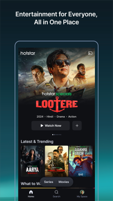 Скриншот приложения Hotstar - №1