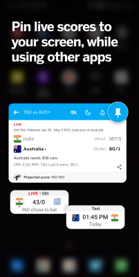 Скриншот приложения ESPNcricinfo - №2