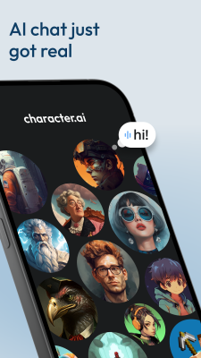 Скриншот приложения Character AI - №1