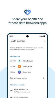 Скриншот приложения Health Connect - №1