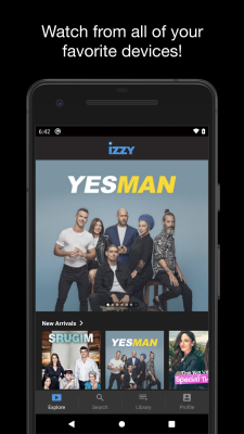 Скриншот приложения IZZY - Stream Israel - №2