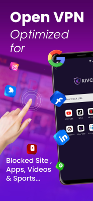 Скриншот приложения Kivo VPN - №1